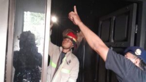 Ruko Bengkel Motor di Pagebangan Cilegon Kebakaran