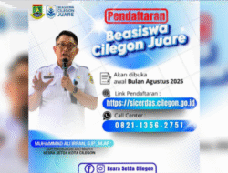 Mau Kuliah Gratis? Buruan Daftar Beasiswa Cilegon Juare, Ini Jadwal dan Link-nya
