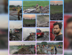 Kebakaran Lahan Periuk, Pelaku Pembakaran Sampah Malah Lapor ke Damkar