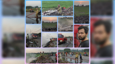 Kebakaran Lahan Periuk, Pelaku Pembakaran Sampah Malah Lapor ke Damkar