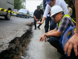 Jalan Griya Loka BSD Diperbaiki, Pakai Beton Super Tahan 30 Tahun