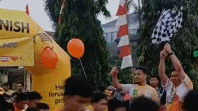 Warga Cilegon Tumpah Ruah, Bhayangkara Fun Run 5K 2025 Banjir Hadiah dan Semangat Persatuan