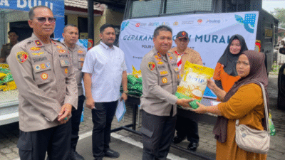 Ribuan Warga Antre Beras Murah, Kapolres Cilegon Pastikan Harga Jauh di Bawah HET