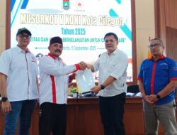 Irfan Ali Hakim Terpilih Aklamasi, Tegaskan Soliditas KONI Cilegon 2025-2029