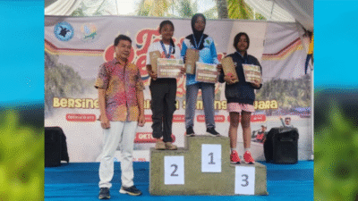 Lexy, David, dan Paridzky Persembahkan Medali untuk Cilegon di Tukik Regatta Internasional 2025