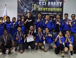 Tim Floorball Cilegon Tampil Ganas di Kejurda Banten, Emas hingga Perunggu Disapu Bersih