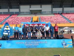 Kick Off POPDA dan PEPARPEDA Banten 2026, Cilegon Perkenalkan Logo dan Maskot Raksa