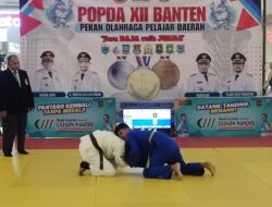 Galang Dominan, Ridho Bangkit Gemilang, Judo Kota Cilegon Buka Peluang Raih Medali di POPDA XII