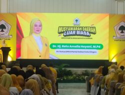 Amalia Nahkodai Golkar Cilegon, Andika Hazrumy Dorong Revitalisasi hingga Akar Rumput